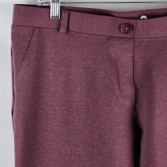 Betabrand Pants Womens XL-Long Dress Yoga Mauve Straight Leg W0076-STR (36x30) - Picture 3 of 9